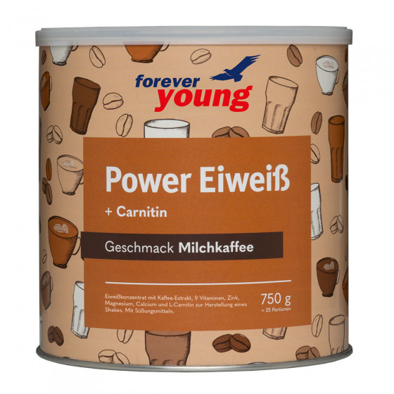 Power Eiweiß Milchkaffee