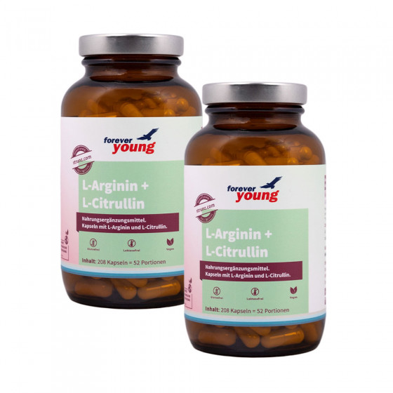 forever young L-Arginin + L-Citrullin 2er-Set