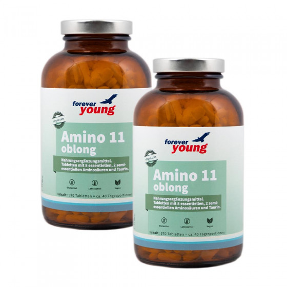 2er-Set: forever young Amino 11 Oblong