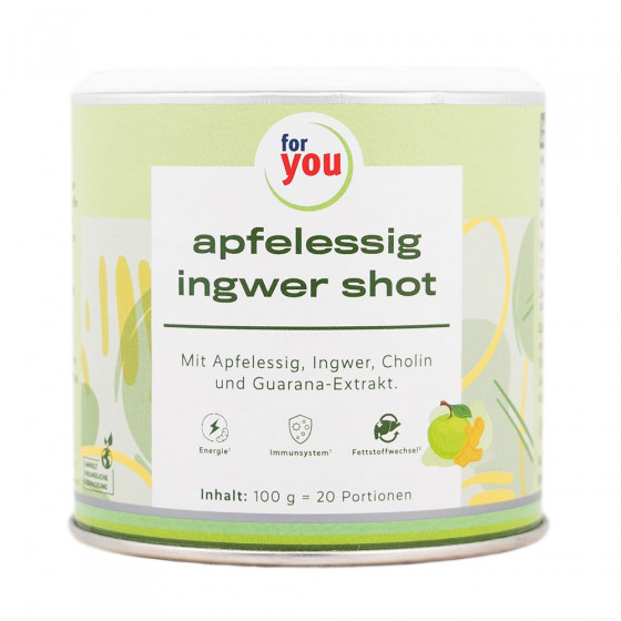 for you apfelessig ingwer shot - Pulver
