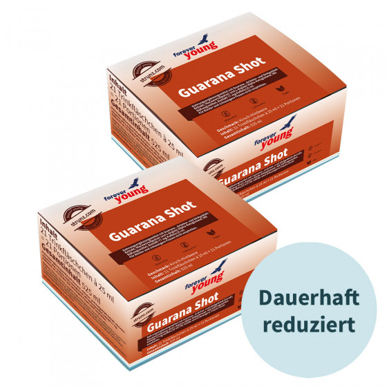 Guarana Shot 2er-Set - Dauerhaft Reduziert