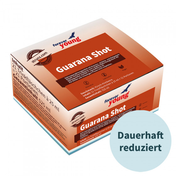 Guarana Shot - Dauerhaft reduziert