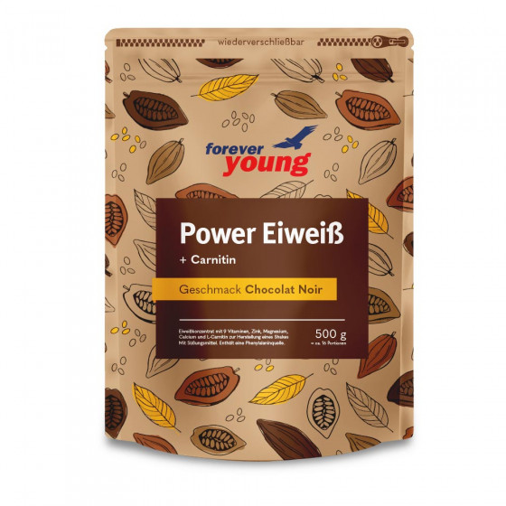 Power Eiweiß Nachfüllbeutel Chocolat Noir
