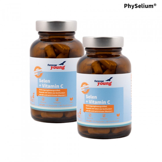2er-Set Selen + Vitamin C