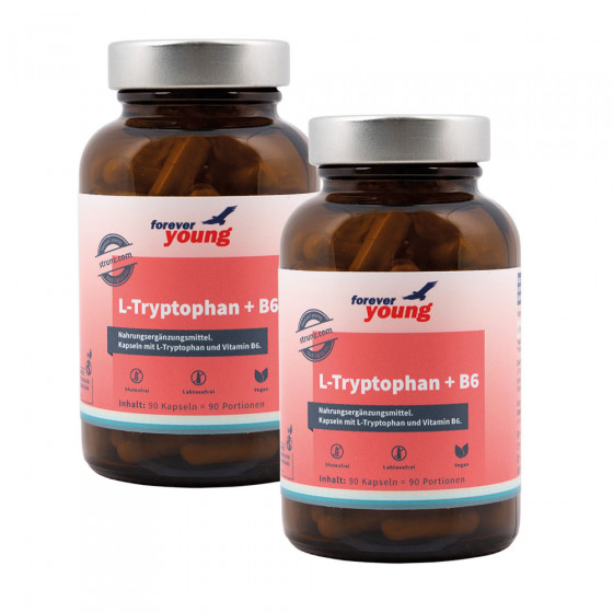 2er-Set: L-Tryptophan + B6