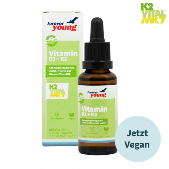 Vitamin D3 + K2 vegan