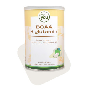 BCAA Pulver mit Apfel-Geschmack
