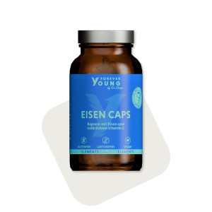Eisen Kapseln mit Eisenbisglycinat & Eisensulfat