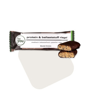 for you protein & ballaststoff riegel - Mandel-Schoko