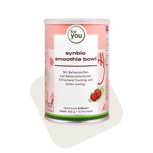 erdbeer smoothie bowl