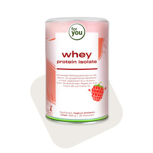 Whey Protein Isolate Joghurt-Himbeere