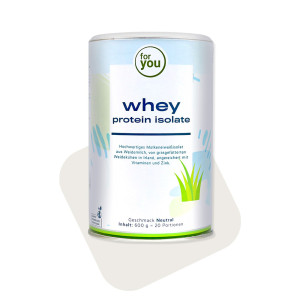for you whey protein isolate neutral