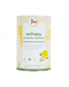 for you whey protein isolate Vanille-Zitronenquark