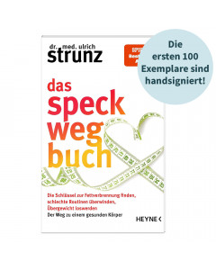 Dr. Strunz - das speck weg buch - Handsignierung