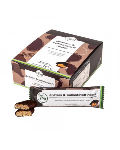 for you protein & ballaststoff riegel - Mandel-Schoko 12er-Pack