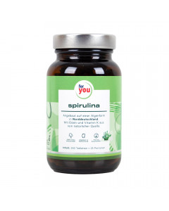 for you spirulina aus Deutschland