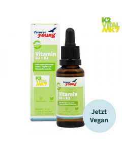 Vitamin D3 + K2 vegan
