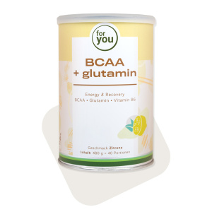 BCAA Pulver mit Zitrone-Geschmack