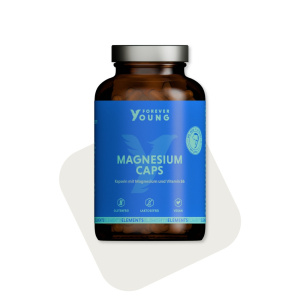 Magnesium Kapseln mit Magnesiumbisglycinat, Magnesiumcitrat & Magnesiummalat