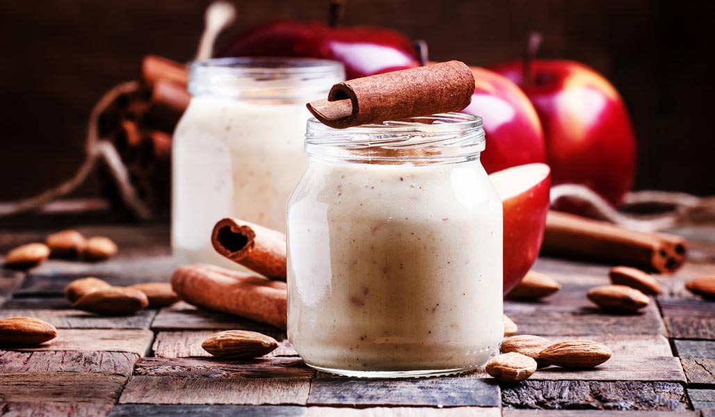 Apfel-Zimt Fitness Dessert