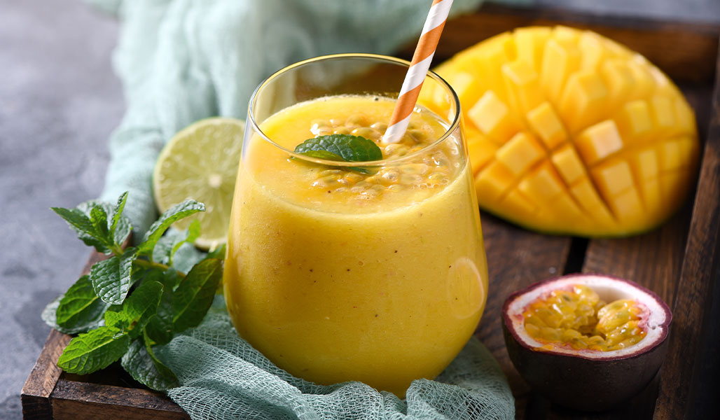 Mango-Maracuja Shake