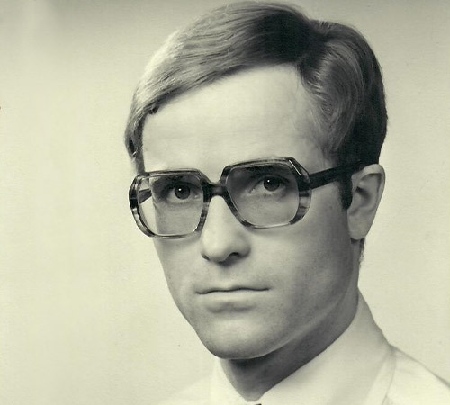 Porträt des jungen Dr. Strunz