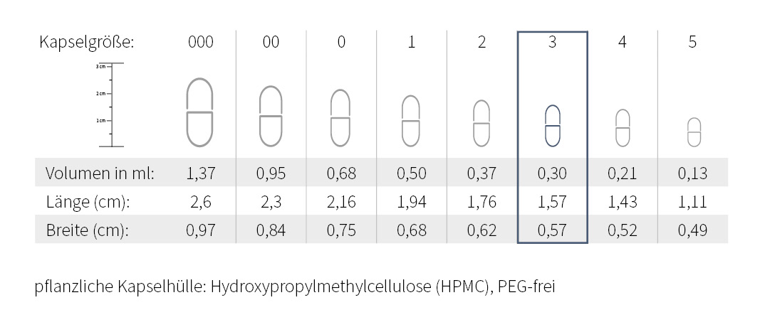 Kapselgröße 3